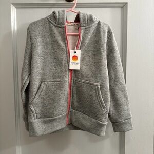 Marine Layer Gray Zip-Up Hoodie Sweatshirt